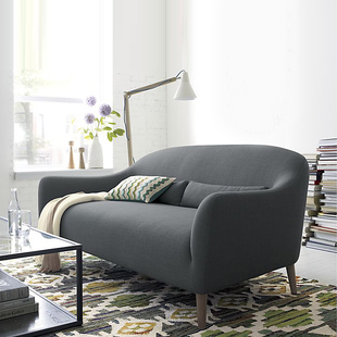 沙发客厅家具布艺沙发单人双人三人组合沙发小户型,北欧现代日式