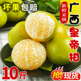 蜜桔柑橘香甜桔子橘子沃5柑,广西皇帝柑大果10斤新鲜水果整箱当季